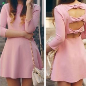 *RELIST* ZARA BOW BACK FIT AND FLARE XS*LOWEST!